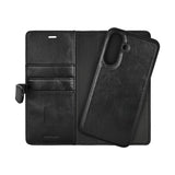 Samsung Galaxy A37 Buffalo 2-in-1 Genuine Leather Flip Case - Black