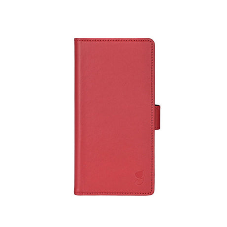 Samsung Galaxy A37 GEAR Faux Leather Flip Case - Red