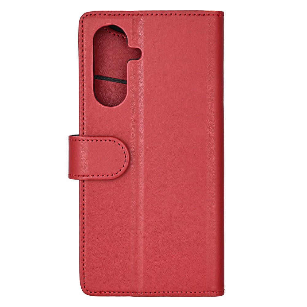 Samsung Galaxy A37 GEAR Faux Leather Flip Case - Red