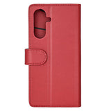 Samsung Galaxy A37 GEAR Faux Leather Flip Case - Red