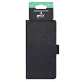 Samsung Galaxy A57 GEAR Faux Leather Flip Case - Black