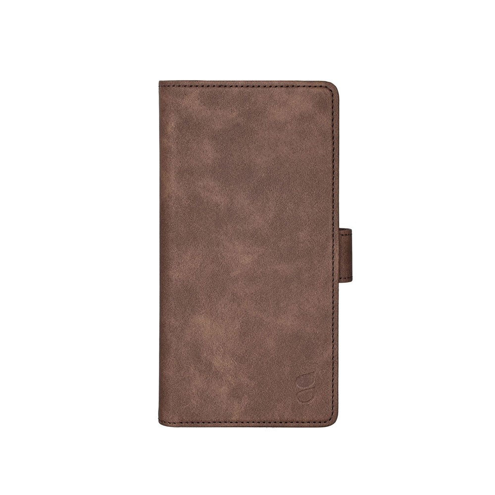 Samsung Galaxy S26+ (Plus) GEAR Faux Leather Flip Case - MagSafe Compatible - Brown