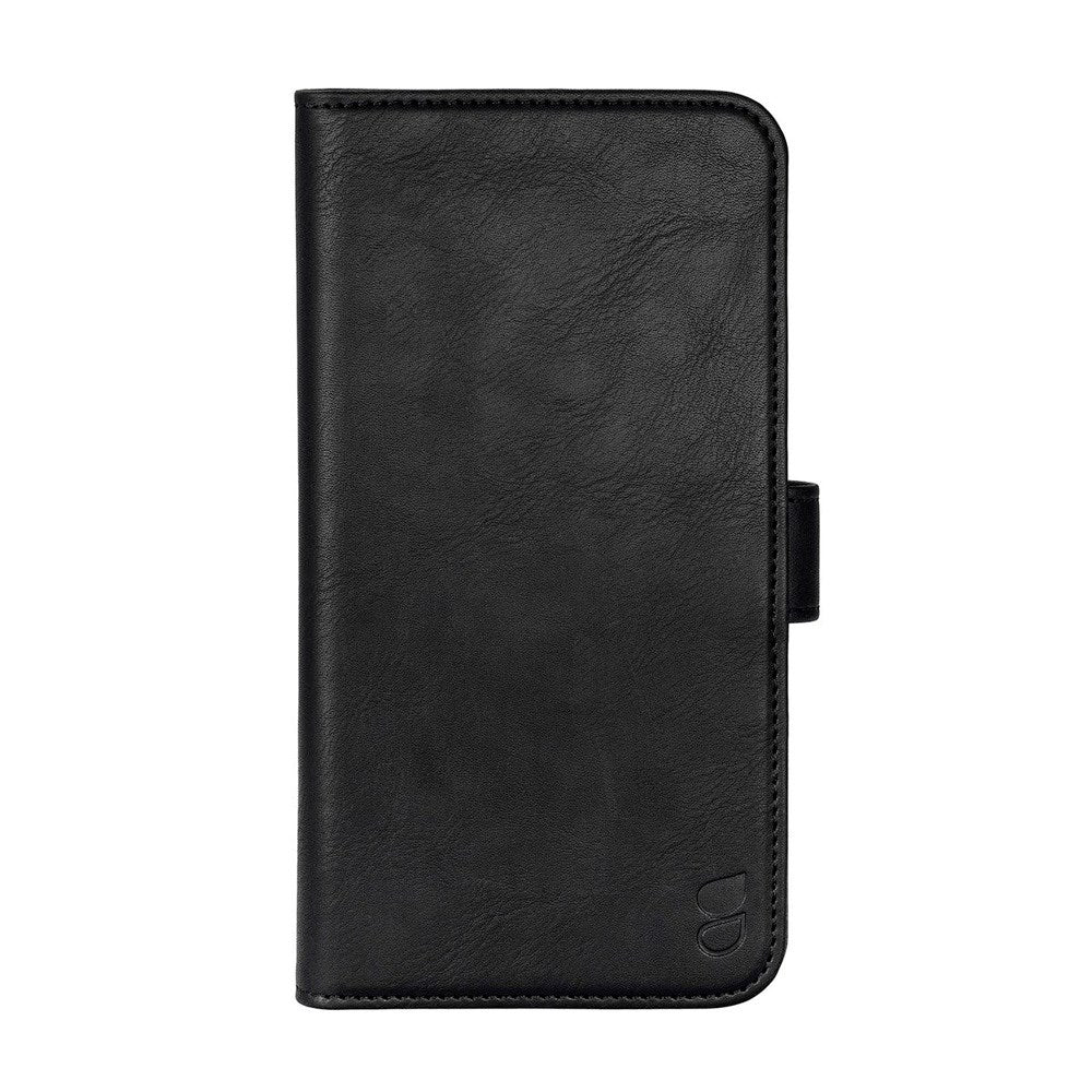 iPhone 17 Pro Max GEAR Faux Leather Flip Case - MagSafe Compatible - Black