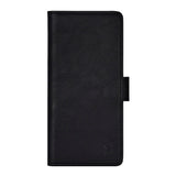 Samsung Galaxy S25 Edge GEAR Faux Leather Flip Case - MagSafe Compatible - Black