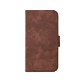 iPhone 16e GEAR Faux Leather Flip Case - MagSafe Compatible - Brown