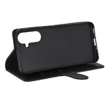 Samsung Galaxy A26 (5G) GEAR Recycled Faux Leather Flip Case with Wallet - Black