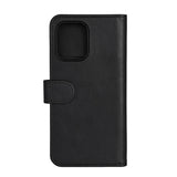 iPhone 16 Plus GEAR Leather Case 2-in-1 m. Wallet 3 Cards - MagSafe Compatible - Black