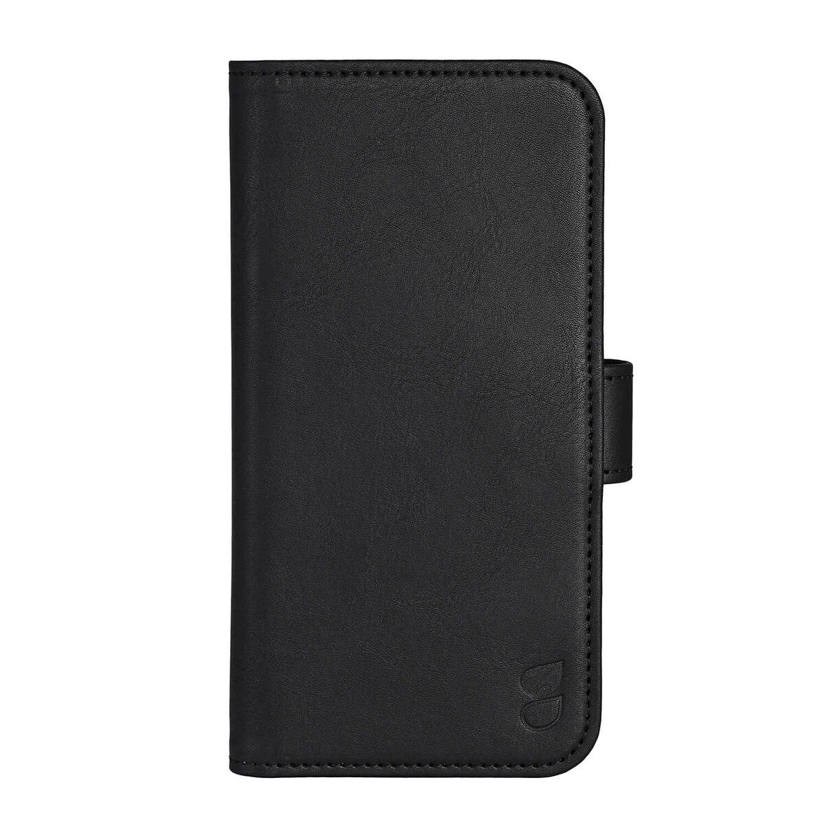 iPhone 16 GEAR Leather Case 2-in-1 m. Wallet 3 Cards - MagSafe Compatible - Black