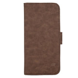 GEAR iPhone 15 Pro Leather Wallet Case - MagSafe Compatible - Brown