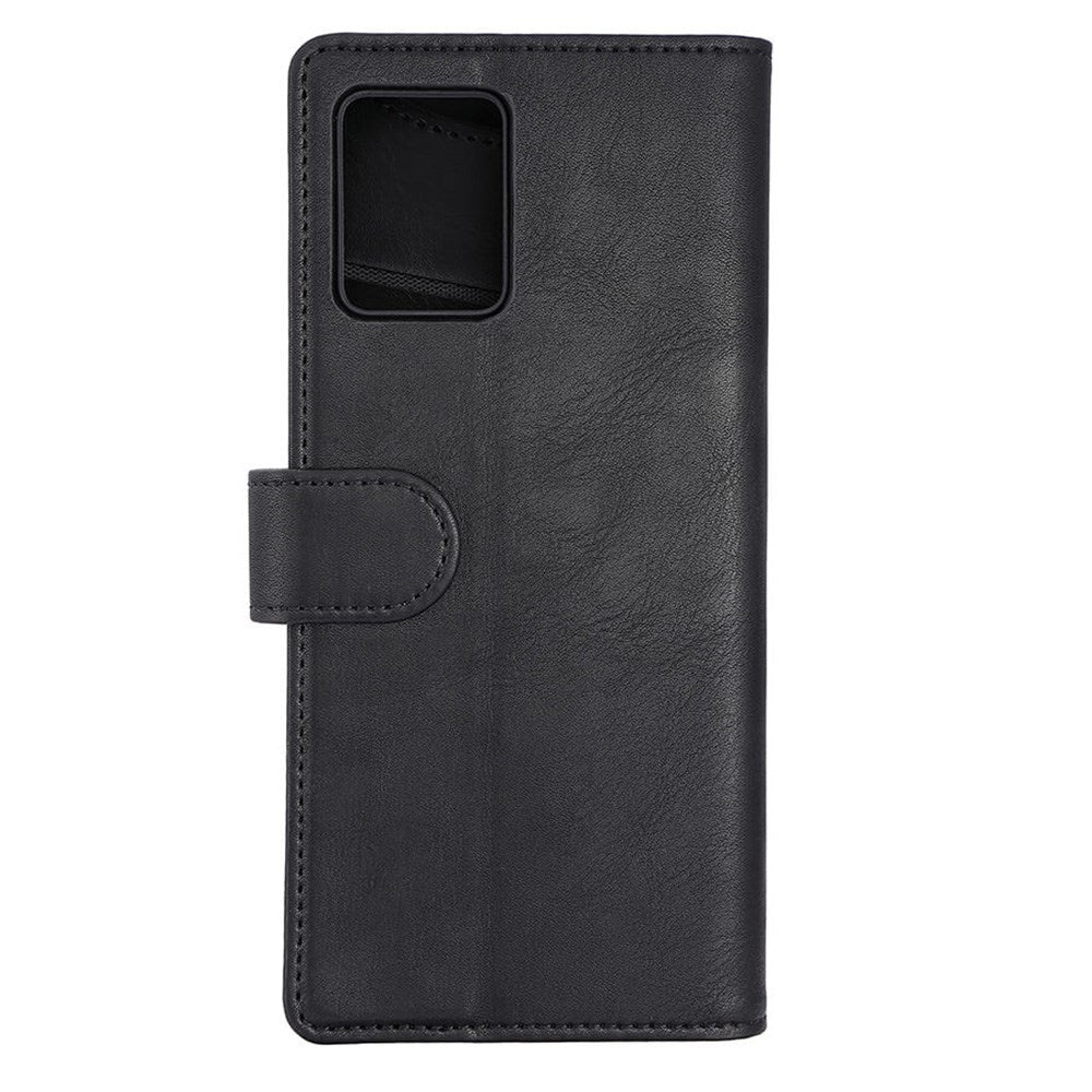 Motorola Moto G73 Gear Wallet - Leather Wallet Case - Black