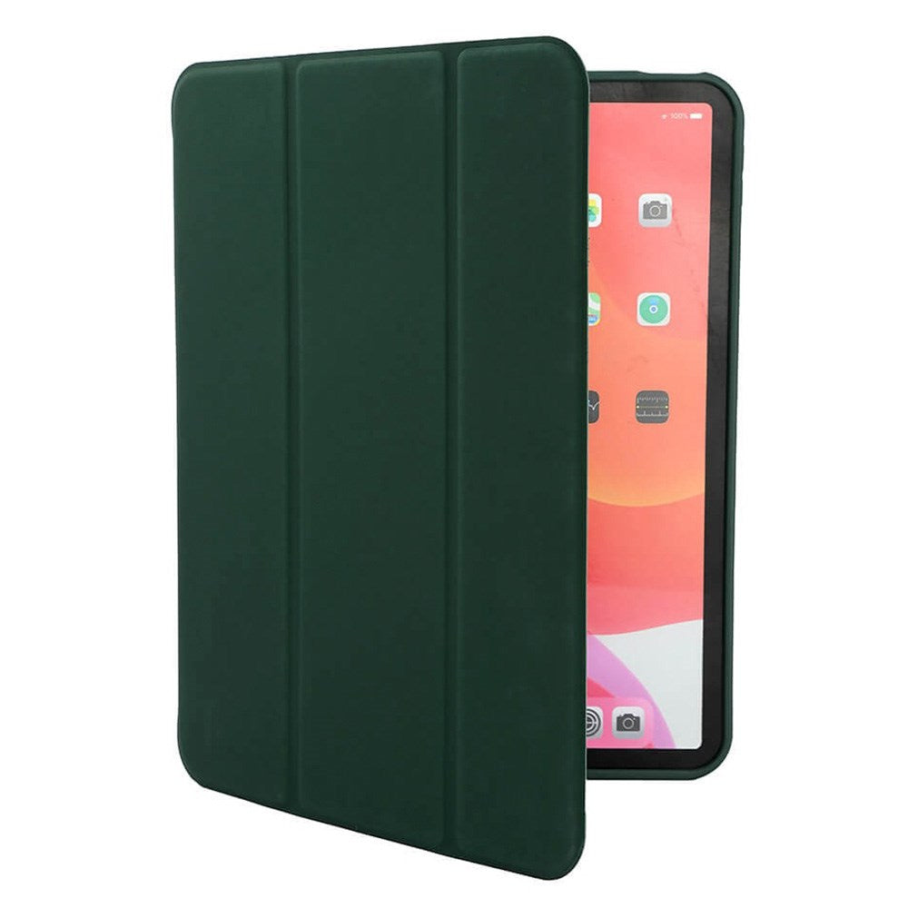 iPad 10.9" (2022) GEAR Pencilpocket Leather Flip Case - Green