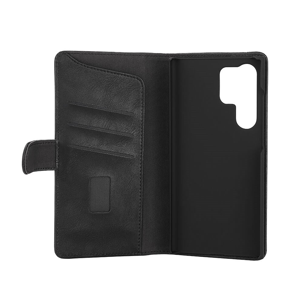 Samsung Galaxy S23 Ultra Gear Wallet - Leather Wallet Case - Black