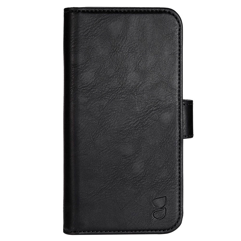 iPhone 14 Plus GEAR Wallet - Leather Flip 2-in-1 Case with Wallet 7 Cards - Black