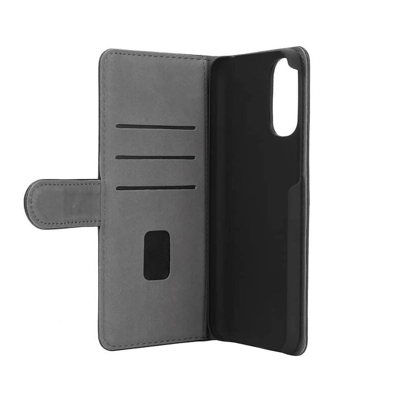 Motorola Moto G31 Gear Wallet - Leather Wallet Case - Black