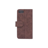 iPhone SE 2022 / 2020/8/7 GEAR Leather Wallet Case - Brown