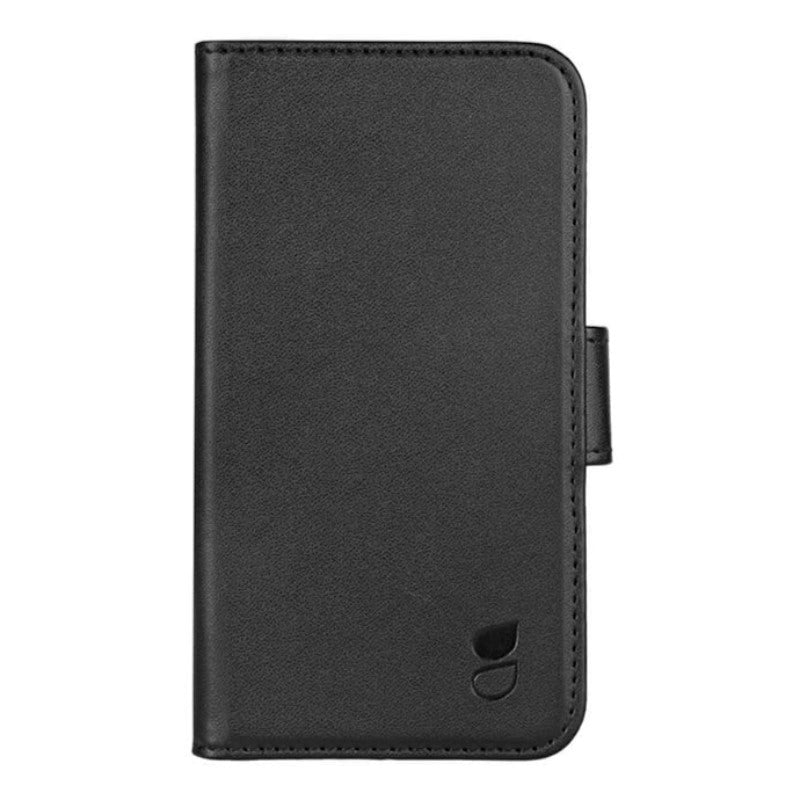 iPhone 12 Mini Gear Wallet - Leather Wallet Case - Black