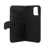 iPhone 12 Mini Gear Wallet - Leather Wallet Case - Black