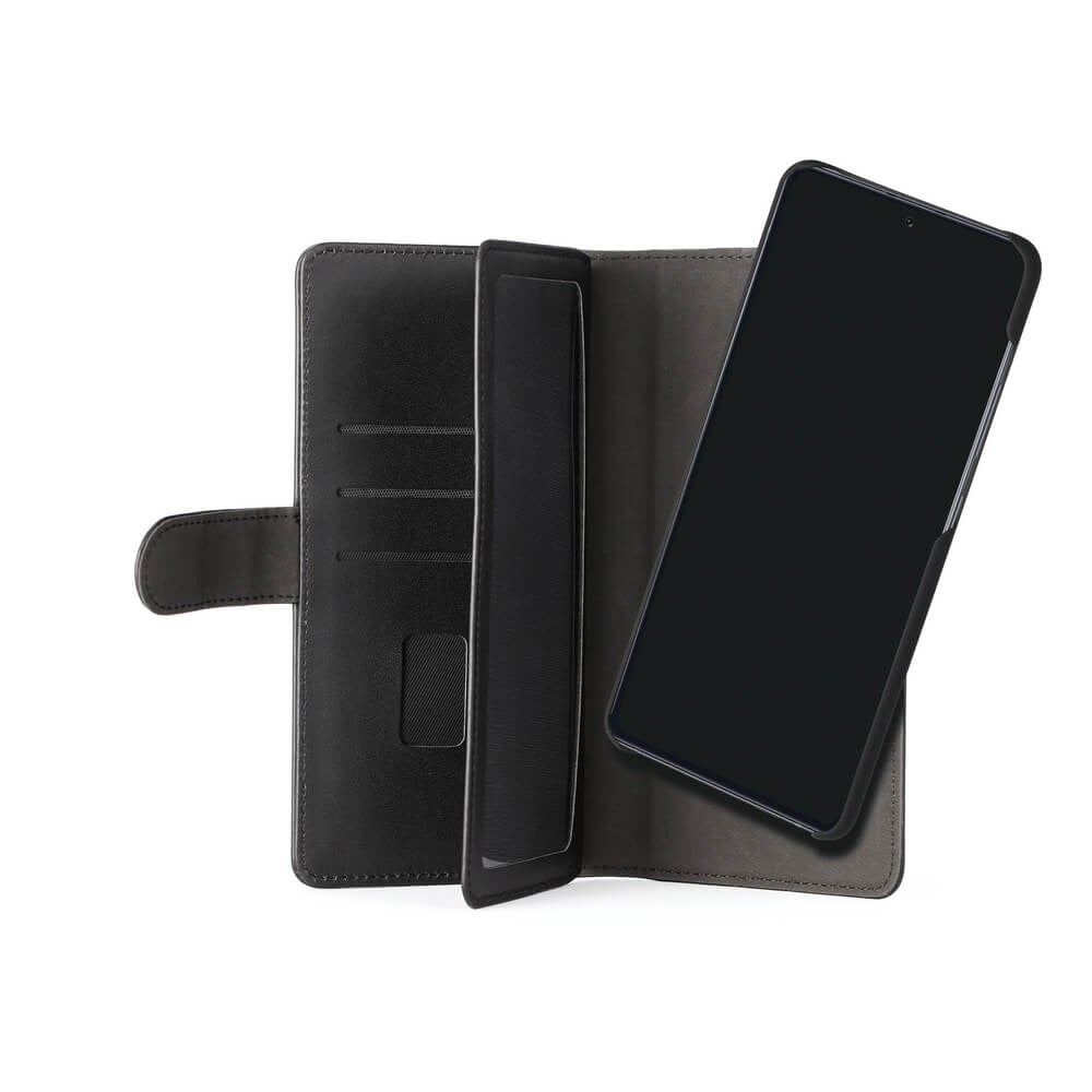 Samsung Galaxy S22 GEAR Wallet 2in1 Magnet Case w. 7 Card Pockets - Black