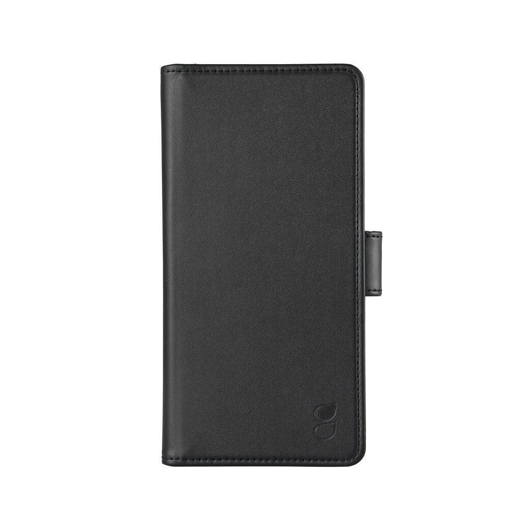 Nokia 3.2 Gear Wallet - Leather Wallet Case - Black