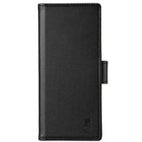 Sony Xperia 10 Gear Wallet - Leather Wallet Case - Black