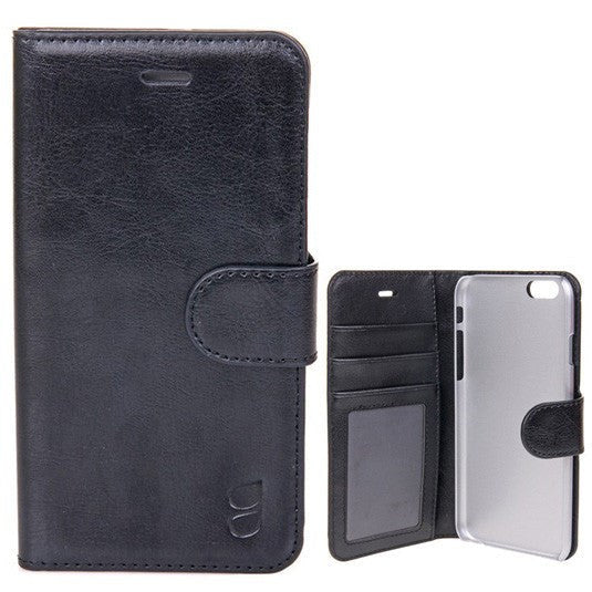 iPhone 6 / 6s GEAR Exclusive Leather Wallet Case Black