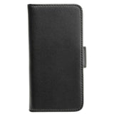 HTC One M8/M8s GEAR Leather Wallet Case Black