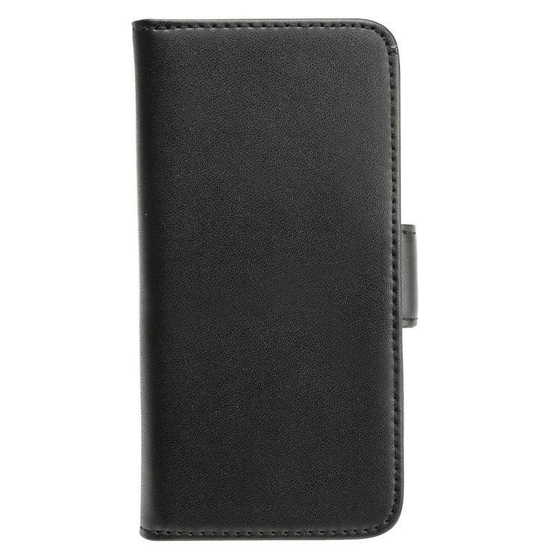 iPhone SE / 5 / 5s GEAR Leather Wallet Case Black