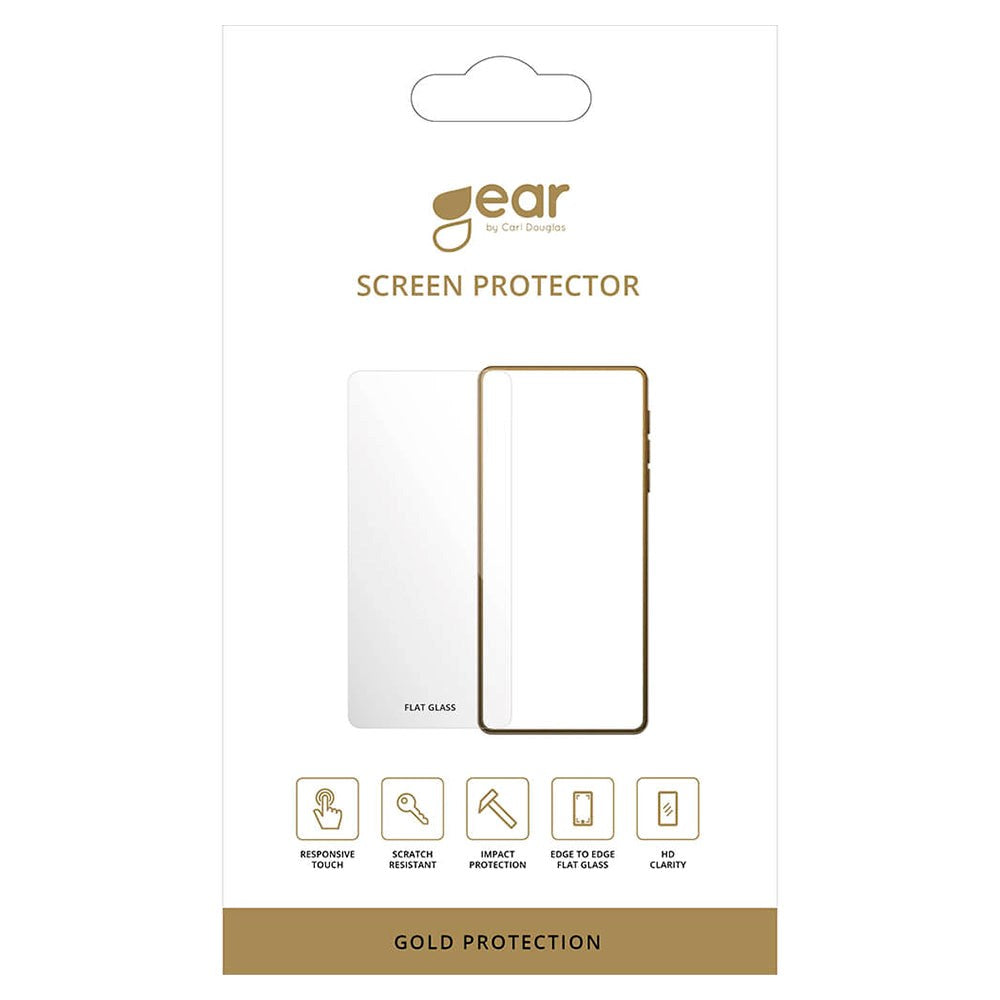 Samsung Galaxy A34 (5G) GEAR Tempered Glass Screen Protector 9H - Case Friendly - Transparent