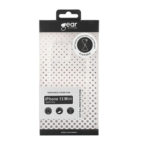 iPhone 13 Mini GEAR Flexible Plastic Case - Transparent