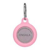 GEAR ONSALA AirTag Silicone Holder w. Key Ring - Pink