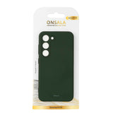 Samsung Galaxy S23 GEAR Onsala Silicone Case - Dark Green