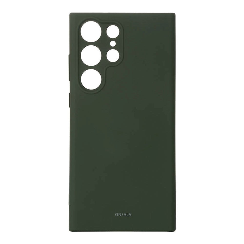 Samsung Galaxy S23 Ultra GEAR Onsala Silicone Case - Dark Green