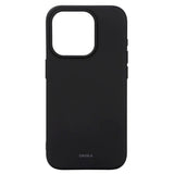 iPhone 15 Pro GEAR Onsala Silicone Case - MagSafe Compatible - Black