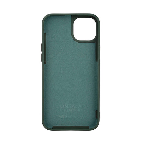 iPhone 15 GEAR Onsala Silicone Case - MagSafe Compatible - Olive Green