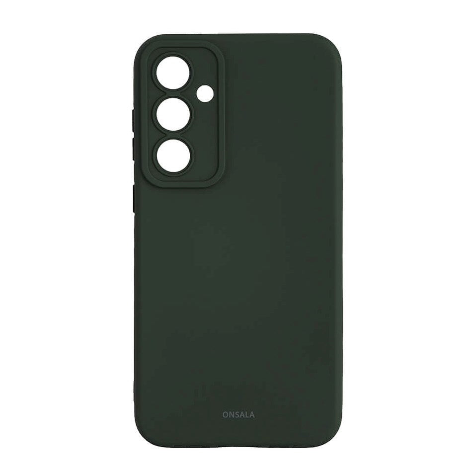 Onsala Samsung Galaxy S23 FE Silicone Touch Case - Olive Green