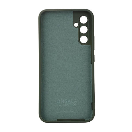 GEAR Onsala Samsung Galaxy A35 (5G) Silicone Touch Case - Olive Green