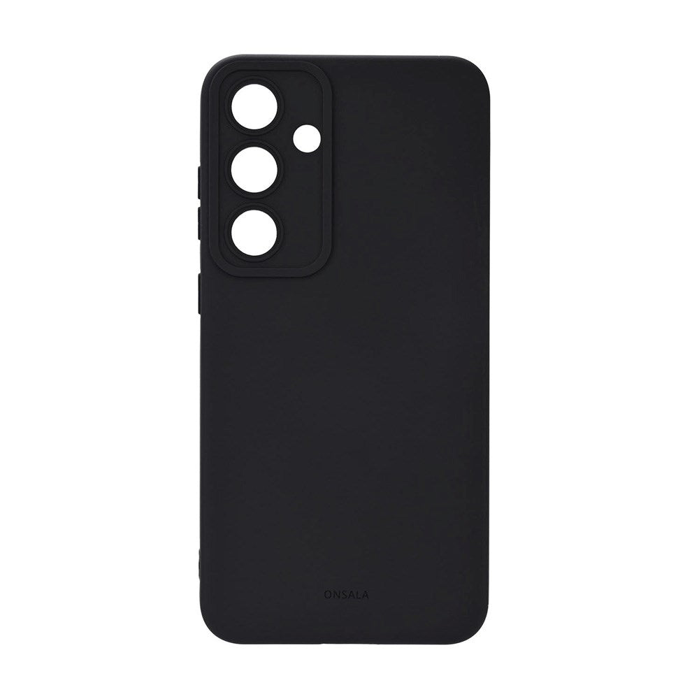 GEAR Onsala Samsung Galaxy S25+ (Plus) Silicone Touch Case - Black