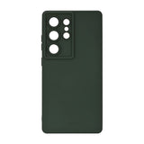 GEAR Onsala Samsung Galaxy S25 Ultra Silicone Touch Case - Olive Green