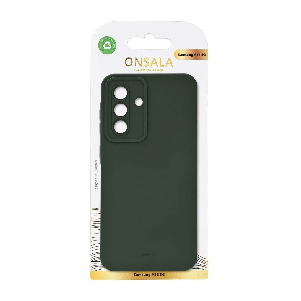 Samsung Galaxy A36 (5G) Onsala Silicone Case - Olive Green