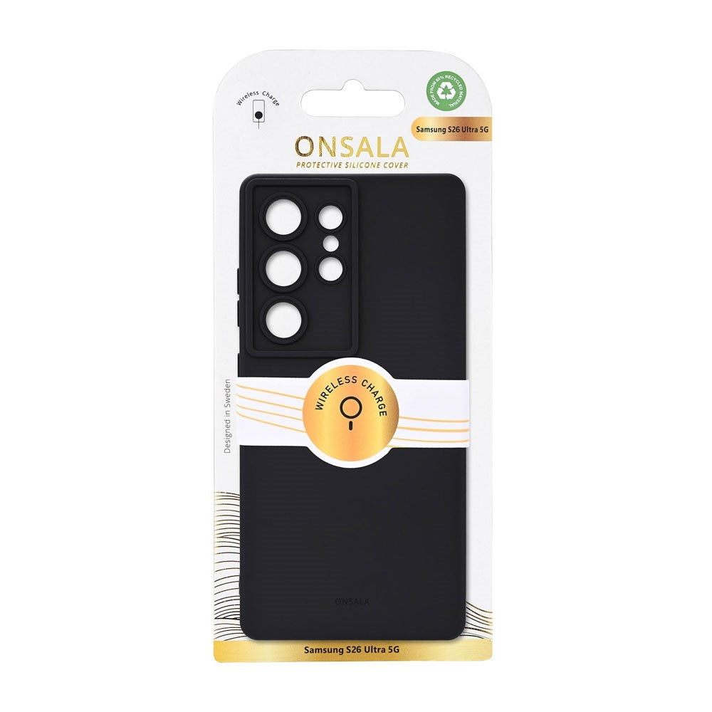 Samsung Galaxy S26 Ultra Onsala Silicone Case - MagSafe Compatible - Black
