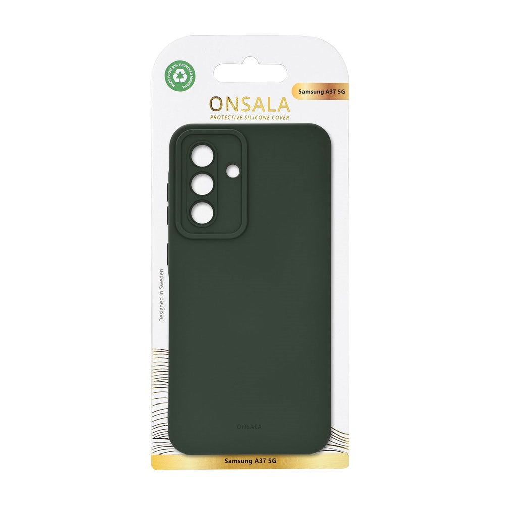 Samsung Galaxy A37 Onsala Silicone Case – Olive Green