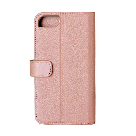 iPhone SE (2022 / 2020) / 8 / 7 / 6 / 6S GEAR Onsala Wallet Genuine Leather Case Pink