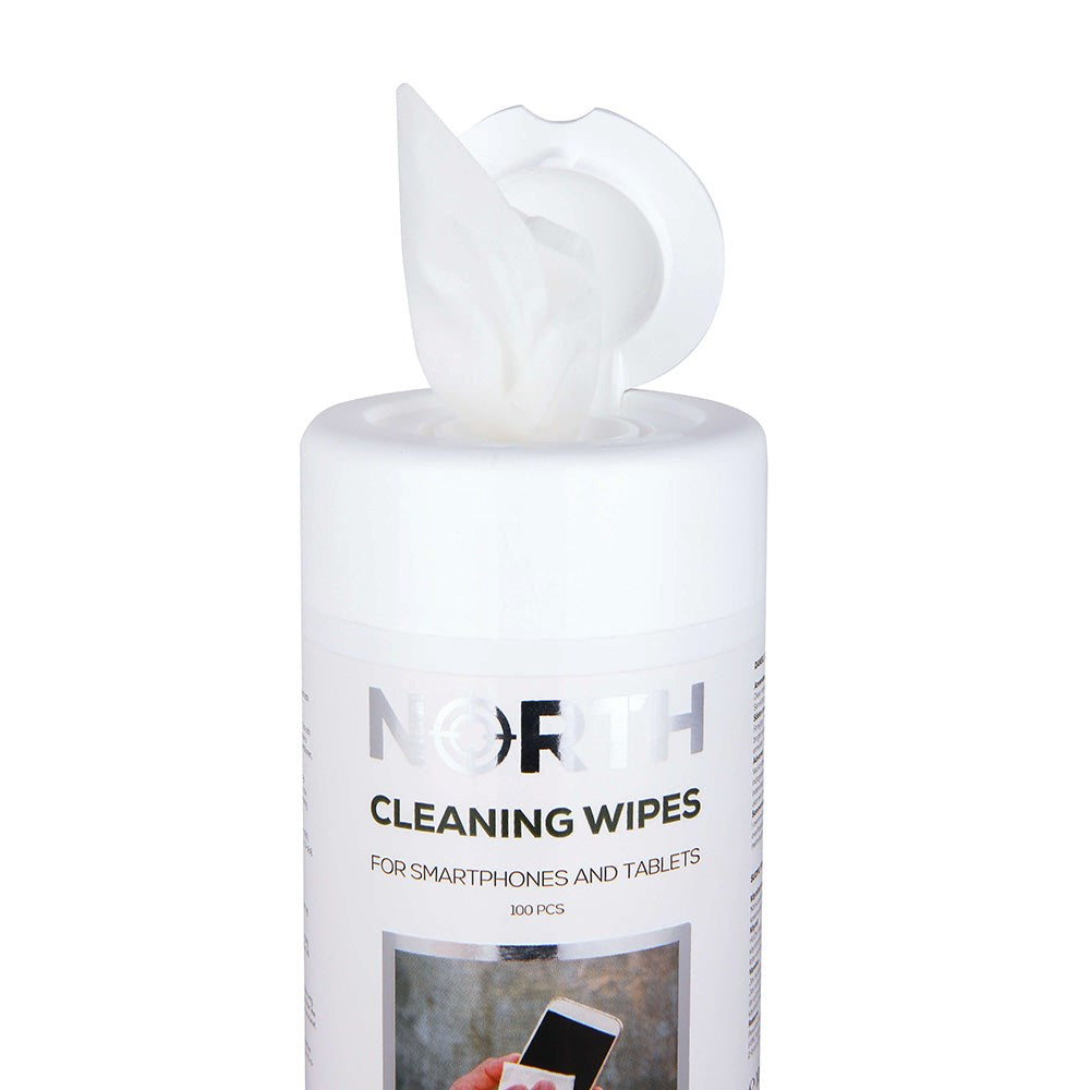 North Phone & Tablet Cleaning Cloths - 100 Pcs.