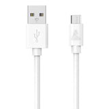 Smartline USB-A to Micro USB Cable 1 w. - White