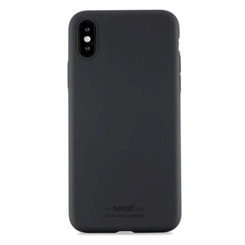 Holdit iPhone X / Xs Soft Touch Silicone Case - Black