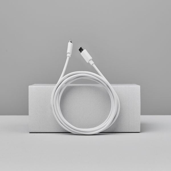 Smartline (3A/15W) USB-C to Lightning Cable 2 w. - White