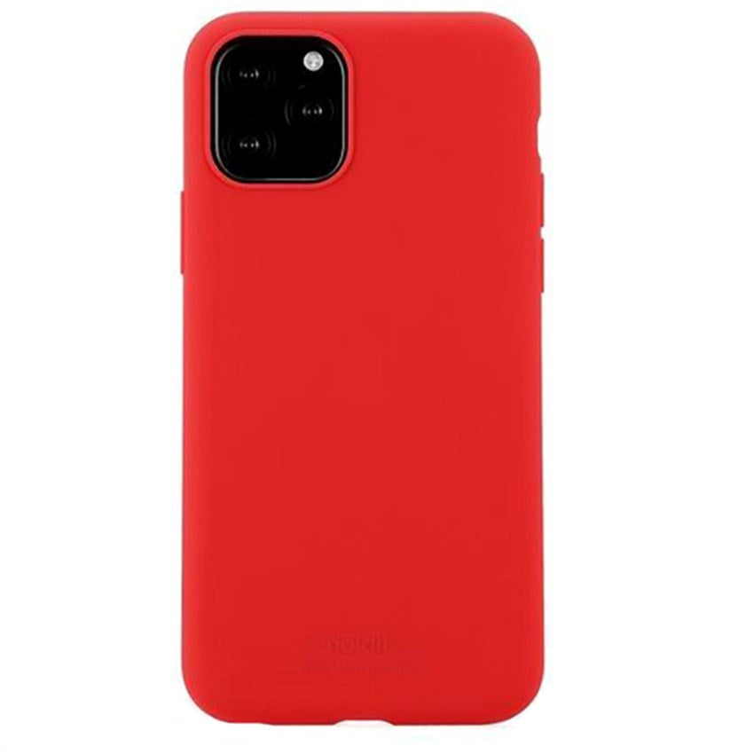 Holdit iPhone 11 Pro Soft Touch Silicone Case - Red