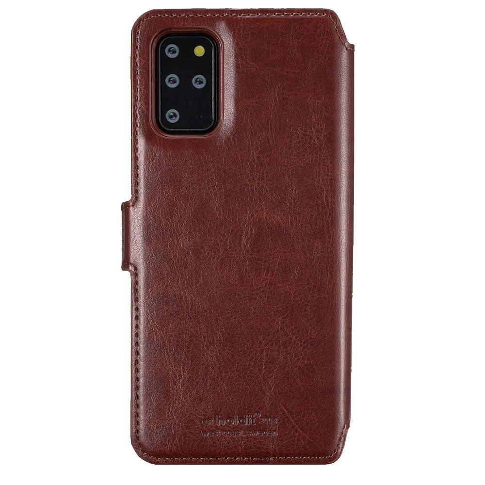 Holdit Samsung Galaxy S20+ (Plus) Berlin Wallet Magnet Case - Dark Brown