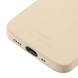 Holdit iPhone 12 Mini Soft Touch Silicone Case - Beige