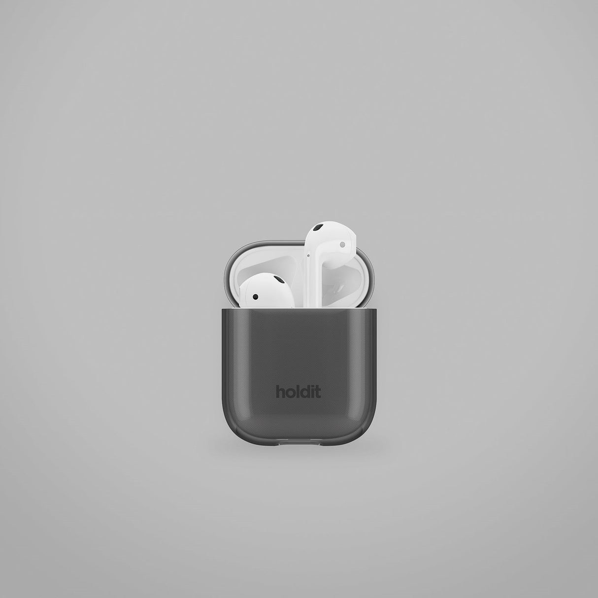 Holdit AirPods (1st & 2nd gen.) Seethru Case - Black